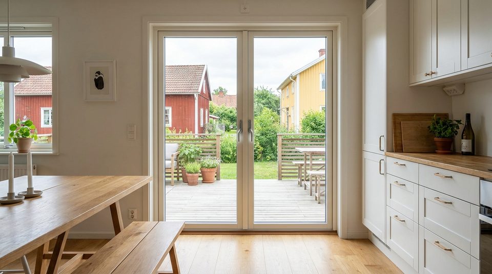 Altandörr och skjutparti